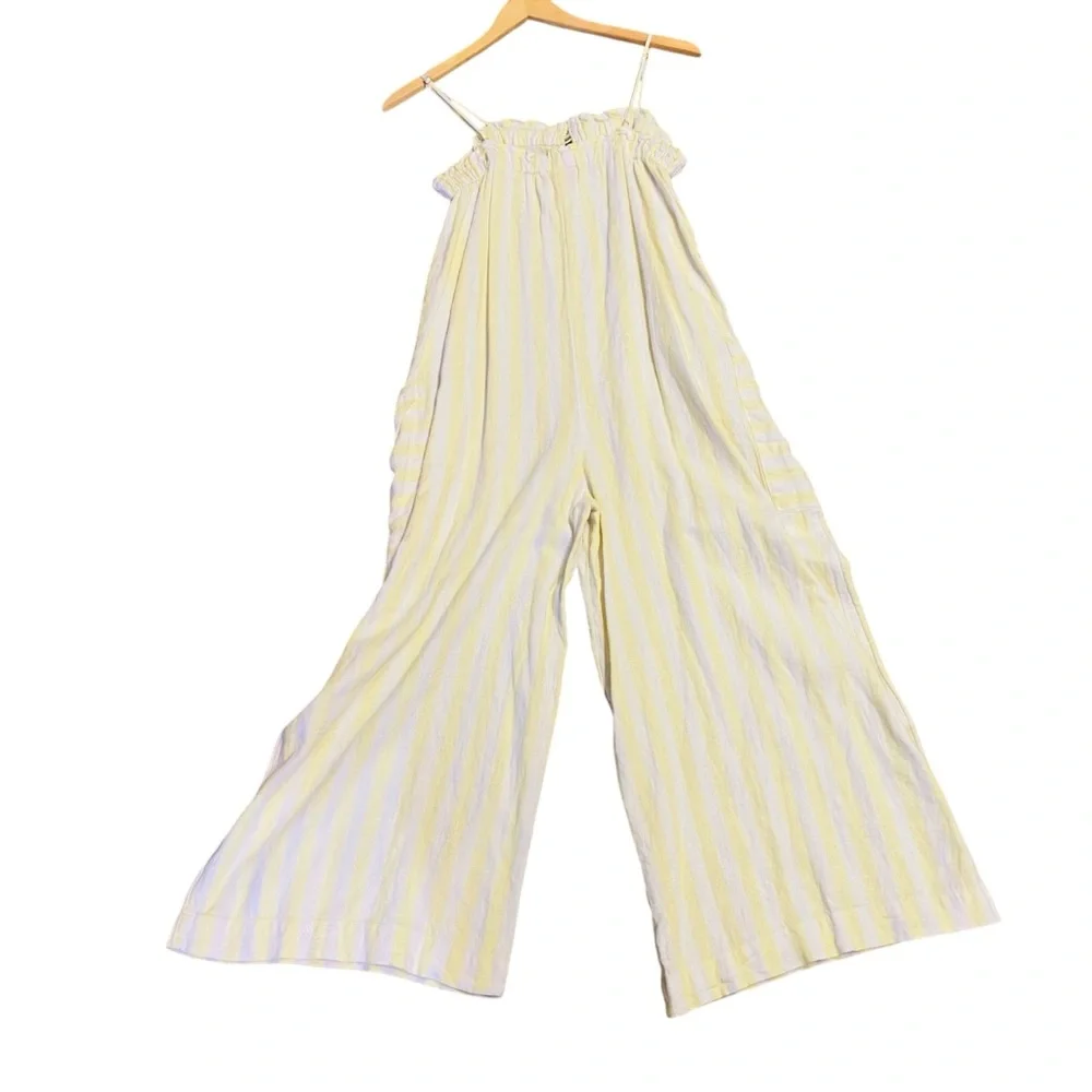 Stoney Clover Lane x Target Stripe Yellow Jumpsuit Size XS - Picture 4 of 11